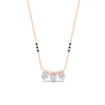 Load image into Gallery viewer, Classic Trio Diamond Mangalsutra Necklace