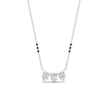 Load image into Gallery viewer, Classic Trio Diamond Mangalsutra Necklace