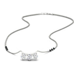 Load image into Gallery viewer, Classic Trio Diamond Mangalsutra Necklace