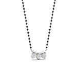 Load image into Gallery viewer, Classic Trio Diamond Mangalsutra Necklace
