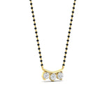 Load image into Gallery viewer, Classic Trio Diamond Mangalsutra Necklace