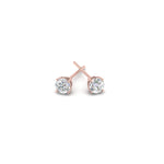 Load image into Gallery viewer, 1/2 To 2 Carat Round Diamond Stud Earring