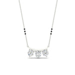 Load image into Gallery viewer, Classic Trio Diamond Mangalsutra Necklace