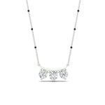 Load image into Gallery viewer, Classic Trio Diamond Mangalsutra Necklace
