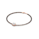 Load image into Gallery viewer, 0.50-carat-solitaire-mangalsutra-bracelet-in-rose-gold-mgsbrc11614angle3-0.50ct-nl-rg