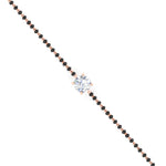 Load image into Gallery viewer, 0.50-carat-solitaire-mangalsutra-bracelet-in-rose-gold-mgsbrc11614angle5-0.50ct-nl-rg