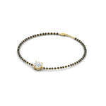 Load image into Gallery viewer, 0.50-carat-solitaire-mangalsutra-bracelet-in-yellow-gold-mgsbrc11614angle3-0.50ct-nl-yg