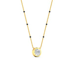 Load image into Gallery viewer, Bezel Set Solitaire Modern Mangalsutra