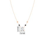 Load image into Gallery viewer, 0.50-ct-solitaire-diamond-with-black-beads-mangalsutra-in-rose-gold-mgs11600roangle1-0.50ct-nl-rg-hw