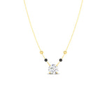 Load image into Gallery viewer, 0.50-ct-solitaire-diamond-with-black-beads-mangalsutra-in-yellow-gold-mgs11600roangle1-0.50ct-nl-yg