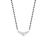 Load image into Gallery viewer, 0.75-carat-five-stone-diamond-mangalsutra-necklace-in-white-gold-mgs11130angle1-0.75ct-nl-wg.jpg?v=1777282034