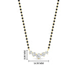 Load image into Gallery viewer, 0.75-carat-five-stone-diamond-mangalsutra-necklace-in-yellow-gold-mgs11130angle1-0.75ct-nl-yg-hw.jpg?v=1777282034