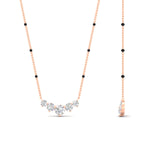 Load image into Gallery viewer, 0.75-carat-five-stone-diamond-spaced-out-mangalsutra-necklace-in-rose-gold-mgs11130angle2-0.75ct-nl-rg.jpg?v=1777281881