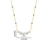 Load image into Gallery viewer, 1-carat-five-stone-diamond-spaced-out-mangalsutra-necklace-in-yellow-gold-mgs11130angle1-1.00ct-nl-yg-hw.jpg?v=1777282409
