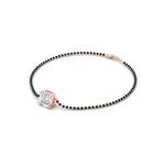 Load image into Gallery viewer, 1-carat-solitaire-mangalsutra-bracelet-in-rose-gold-mgsbrc11614angle4-1.00ct-nl-rg