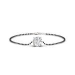 Load image into Gallery viewer, 1.50-carat-solitaire-mangalsutra-bracelet-in-white-gold-mgsbrc11614angle1-1.50ct-nl-wg