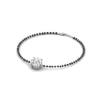 Load image into Gallery viewer, 1.50-carat-solitaire-mangalsutra-bracelet-in-white-gold-mgsbrc11614angle3-1.50ct-nl-wg