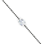 Load image into Gallery viewer, 1.50-carat-solitaire-mangalsutra-bracelet-in-white-gold-mgsbrc11614angle5-1.50ct-nl-wg