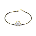 Load image into Gallery viewer, 1.50-carat-solitaire-mangalsutra-bracelet-in-yellow-gold-mgsbrc11614angle2-1.50ct-nl-yg