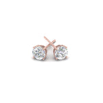 Load image into Gallery viewer, 1/2 To 2 Carat Round Diamond Stud Earring