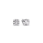 Load image into Gallery viewer, Round Natural Diamond Stud Earring