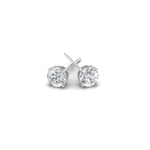 Load image into Gallery viewer, 1/2 To 2 Carat Round Diamond Stud Earring