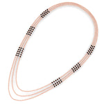 Load image into Gallery viewer, 3 Layer Black Bead Mangalsutra