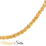 Load image into Gallery viewer, 3 Mm Twisted Pure Gold Chain