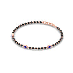 Load image into Gallery viewer, 3-stone-bezel-set-sapphire-mens-station-bracelet-in-rose-gold-mgsmbrc11837gsablangle2-nl-rg.jpg