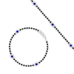 Load image into Gallery viewer, 3-stone-bezel-set-sapphire-mens-station-bracelet-in-white-gold-mgsmbrc11837gsablangle4-nl-wg.jpg