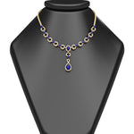 Load image into Gallery viewer, Circle Diamond Drop Necklace