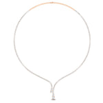 Load image into Gallery viewer, Tennis Eternity Y Diamond Necklace