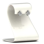 Load image into Gallery viewer, J Hoop Diamond Bali Earrings