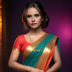 Load image into Gallery viewer, Laxmi Coin and Double Mango Wati Gold Chain