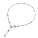 Load image into Gallery viewer, Delicate Diamond Chain Y Necklace