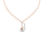 Load image into Gallery viewer, 1.35 Carat Diamond Spiral Necklace