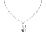 Load image into Gallery viewer, 1.35 Carat Diamond Spiral Necklace