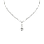 Load image into Gallery viewer, 1.35 Carat Diamond Spiral Necklace