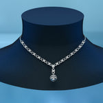 Load image into Gallery viewer, 1.35 Carat Diamond Spiral Necklace