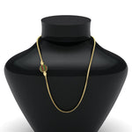 Load image into Gallery viewer, Ball Design Emerald & Ruby Gemstone Thali Chain Mugappu