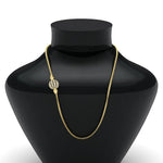 Load image into Gallery viewer, Ball Design Diamond Thali Mugappu With Gold Chain