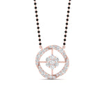 Load image into Gallery viewer, Single Line Nallapusalu With Diamond Pendant