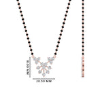 Load image into Gallery viewer, Modern Trendy Diamond Mangalsutra