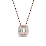 Load image into Gallery viewer, Round & Baguette Cut Diamond Fancy Mangalsutra