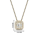 Load image into Gallery viewer, Round & Baguette Cut Diamond Fancy Mangalsutra