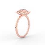 Load image into Gallery viewer, Delicate Flower Diamond Ring