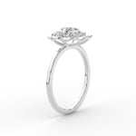 Load image into Gallery viewer, Delicate Flower Diamond Ring