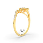 Load image into Gallery viewer, Evil Eye Diamond Ring