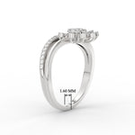 Load image into Gallery viewer, Beautiful Illusion Set Diamond Ring