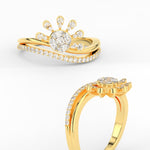 Load image into Gallery viewer, Beautiful Illusion Set Diamond Ring